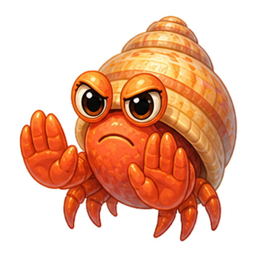 Hermit crab expressing Nope